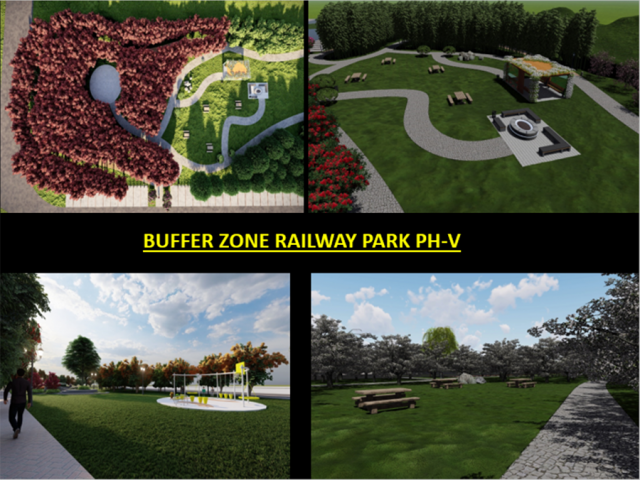 Buffer Zone Railway Park Phase V
